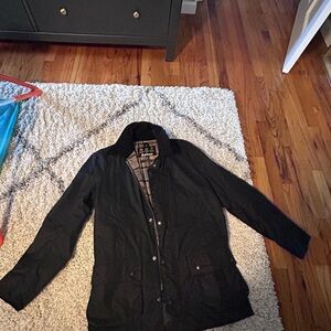 Barbour Ashby Mens waxed jacket Navy